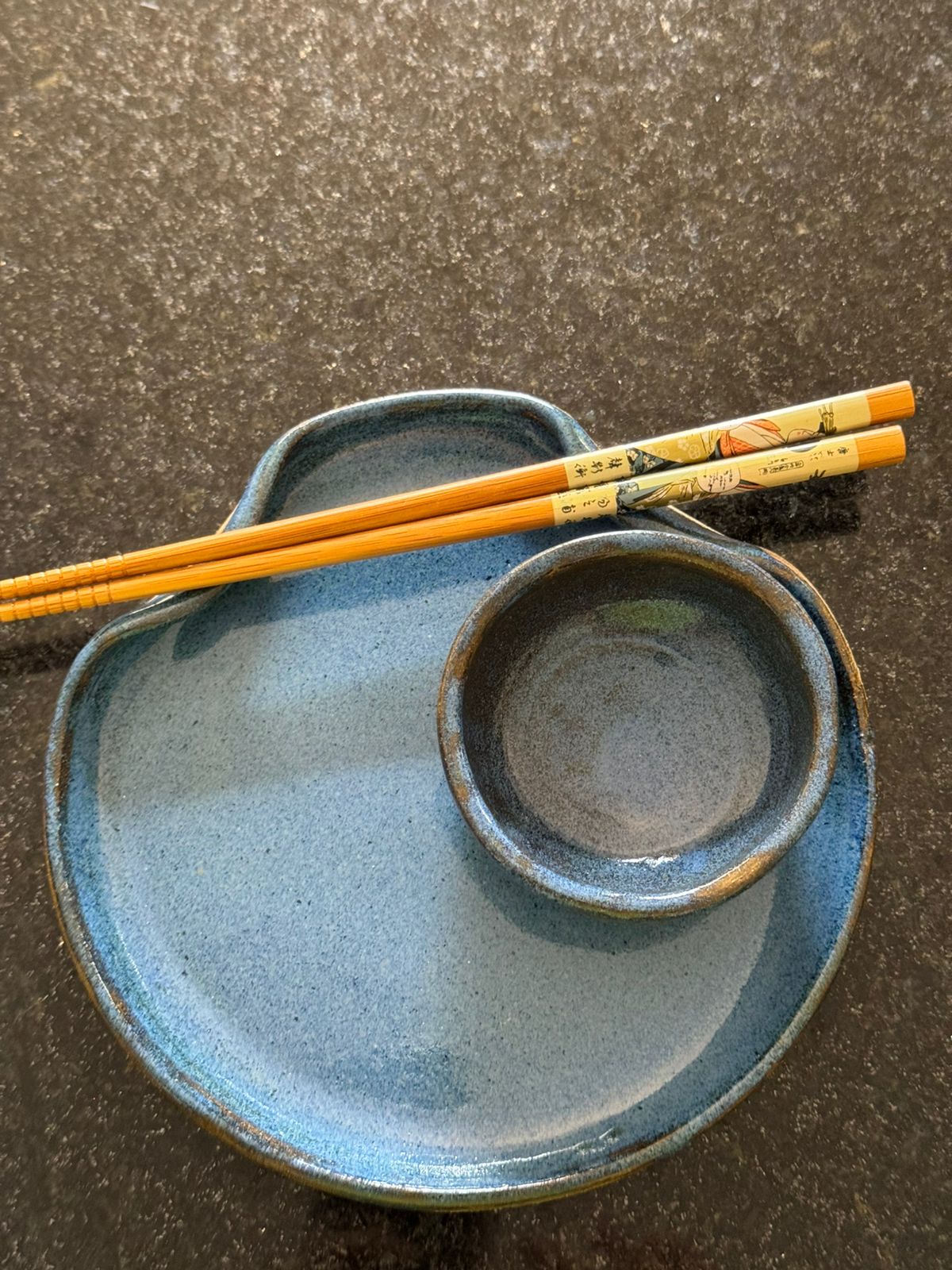 Conjunto Japa (6 Pratos + 6 molheiras) *também vendido unitário